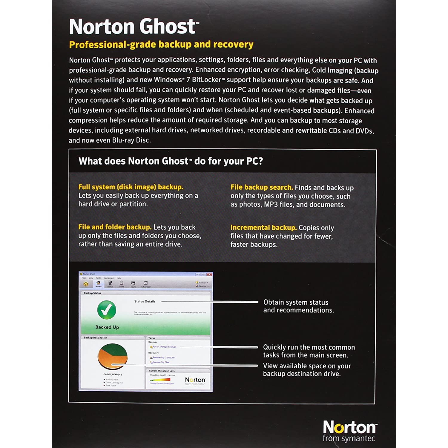norton ghost latest dos version